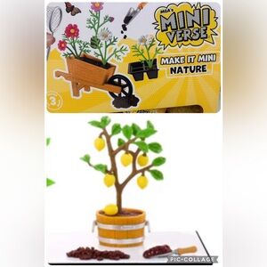 NEW MGA Miniverse Make it Mini Nature series 3 Lemon Tree 🍋 plant mini verse